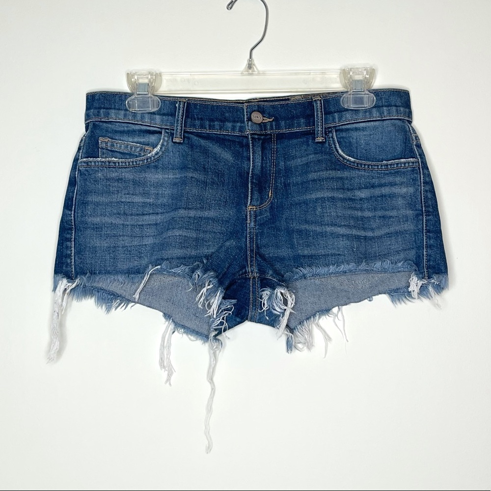 Siwy Blondie low rise denim shorts in Live Wire size 27 - Picture 2 of 7
